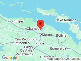 Map of Site Report: Laguna de Leche, Cuba